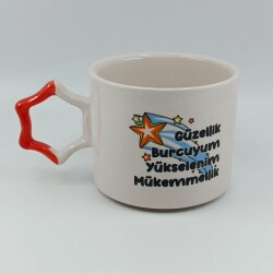 GÜZELLİK BURCUYUM-YILDIZ KUPA - TURUNCU SAP - 