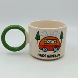 HADİ GİDELİM DODDLE-O KUPA - YEŞİL SAP - 