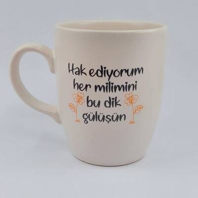 HAKEDİYORUM HER MİLİMİNİ - OVAL KUPA - TRANSPARAN SAP - 1