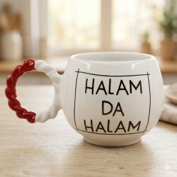 HALAM DA HALAM-BALONCUK KUPA - KIRMIZI SAP - 