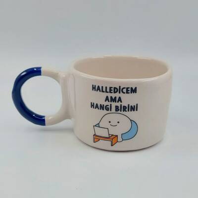 HALLEDİCEM AMA HANGİ BİRİNİ QUBY-DÜĞÜM KUPA - KOBALT SAP - 1