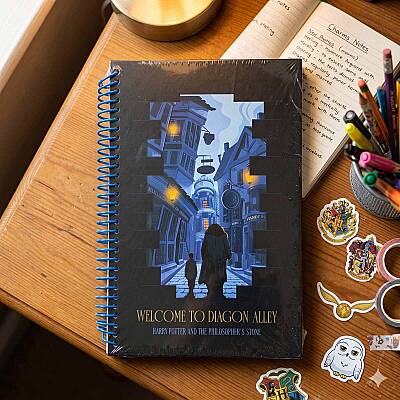 HARRY POTTER HAGRID-SPİRALLİ DEFTER - TEKLİ - 1