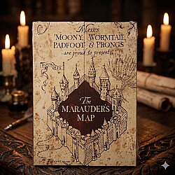 HARRY POTTER HARİTA-ÖZEL SERİ DEFTER - TEKLİ - 