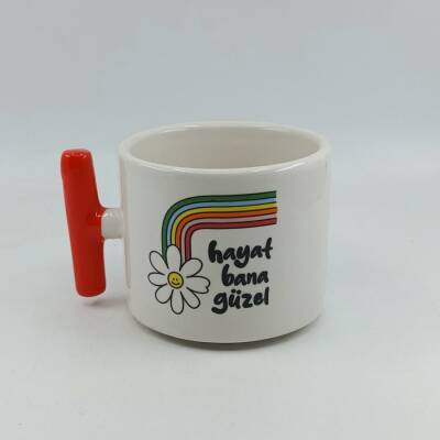 HAYAT BANA GÜZEL-T KUPA - TURUNCU SAP - 1