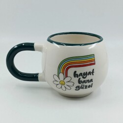 HAYAT BANA GÜZEL-UPA KUPA - YEŞİL SAP YEŞİL TURNET - 