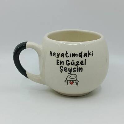 HAYATIMDAKİ EN GÜZEL ŞEYSİN-BALON KUPA - SİYAH SAP - 1