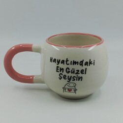 HAYATIMDAKİ EN GÜZEL ŞEYSİN-UPA KUPA - PEMBE SAP PEMBE TURNET - 