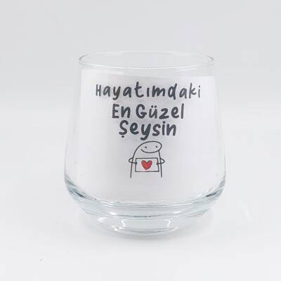 HAYATIMDAKİ EN GÜZEL ŞEYSİN-VİSKİ BARDAĞI - ŞEFFAF - 1