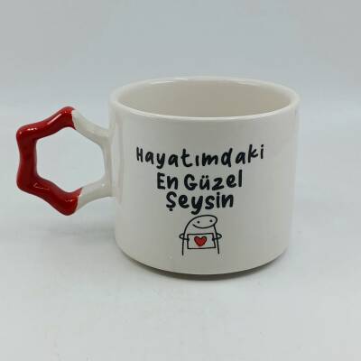 HAYATIMDAKİ EN GÜZEL ŞEYSİN-YILDIZ KUPA - KIRMIZI SAP - 1