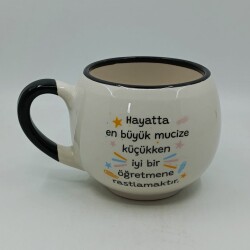 HAYATTAKİ EN BÜYÜK MUCİZE-BALON KUPA - SİYAH SAP SİYAH TURNET - 