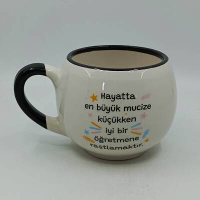 HAYATTAKİ EN BÜYÜK MUCİZE-BALON KUPA - SİYAH SAP SİYAH TURNET - 1