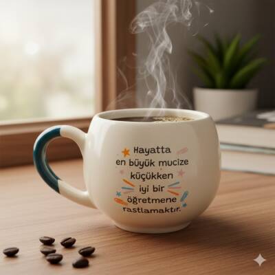 HAYATTAKİ EN BÜYÜK MUCİZE - BALON KUPA - YEŞİL SAP - 1