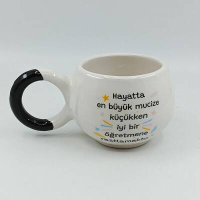 HAYATTAKİ EN BÜYÜK MUCİZE-BALONCUK KUPA - SİYAH SAP - 1