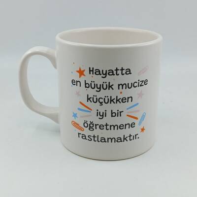 HAYATTAKİ EN BÜYÜK MUCİZE-SİLİNDİR KUPA - TRANSPARAN - 1