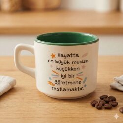 HAYATTAKİ EN BÜYÜK MUCİZE - VENUS KUPA - YEŞİL İÇ - 