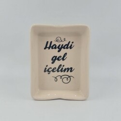 HAYDİ GEL İÇELİM-DİKDÖRTGEN KÜLLÜK - TRANSPARAN GÖVDE - 
