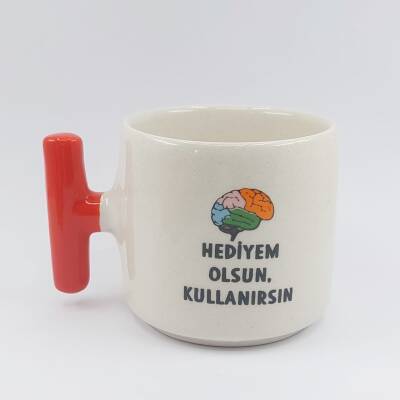 HEDİYEM OLSUN KULLANIRSIN - T KUPA - TURUNCU SAP - 1