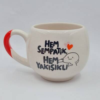 HEM SEMPATİK HEM YAKIŞIKLI - BALON KUPA - KIRMIZI SAP - 1