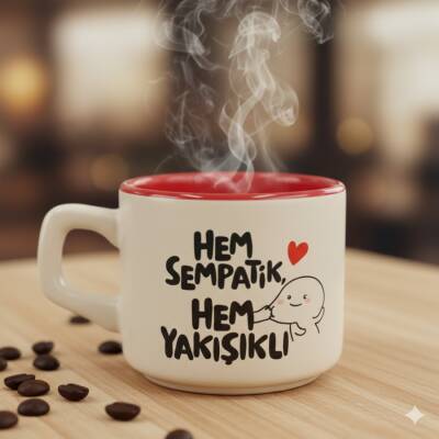 HEM SEMPATİK HEM YAKIŞIKLI - VENUS KUPA - KIRMIZI İÇ - 1