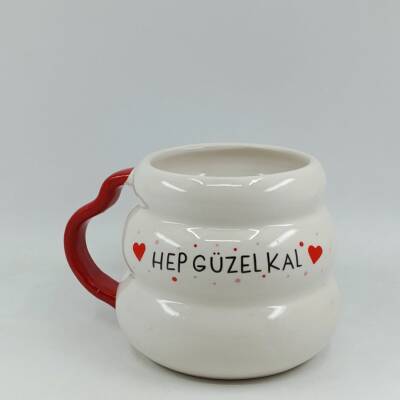 HEP GÜZEL KAL-KOVAN KUPA - KIRMIZI SAP - 1