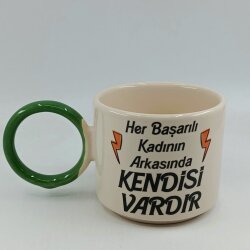 HER BAŞARILI KADININ ARKASINDA-O KUPA - KOBALT SAP - 