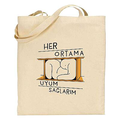 HER ORTAMA UYARIM -BEZ ÇANTA - TEKLİ - 1