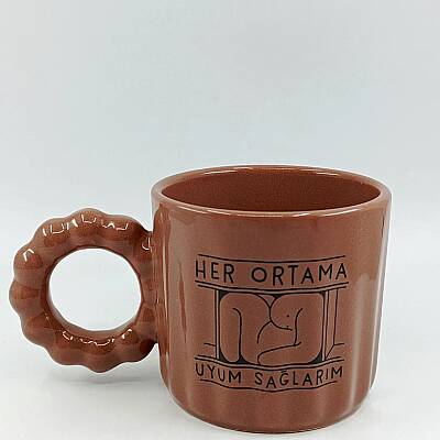 HER ORTAMA UYARIM -PRENSES KUPA - KAHVERENGİ GÖVDE KAHVERENGİ SAP - 1