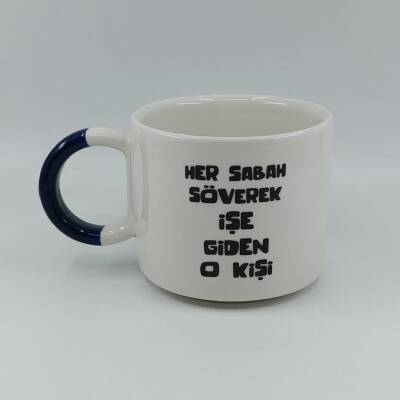 HER SABAH İŞE SÖVEREK GİDEN - D KUPA - KOBALT SAP - 1