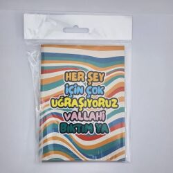 HER ŞEY İÇİN ÇOK UĞRAŞIYORUZ- ZIMBALI DEFTER - 