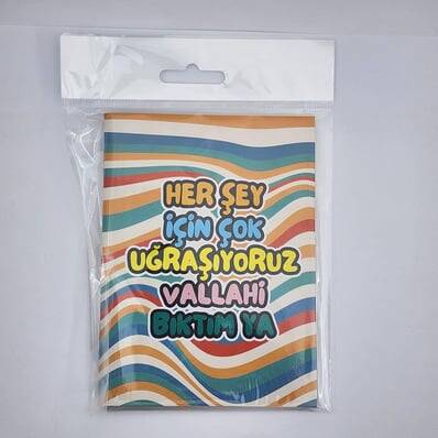 HER ŞEY İÇİN ÇOK UĞRAŞIYORUZ- ZIMBALI DEFTER - 1