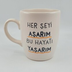 HER ŞEYİ AŞARIM -OVAL KUPA - TRANSPARAN SAP - 