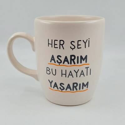 HER ŞEYİ AŞARIM -OVAL KUPA - TRANSPARAN SAP - 1