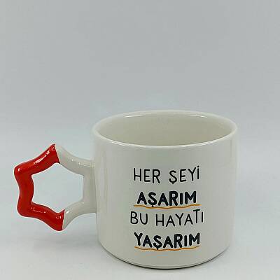 HER ŞEYİ AŞARIM -YILDIZ KUPA - TURUNCU SAP - 1