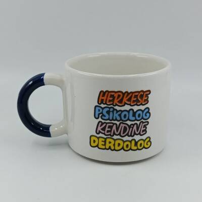 HERKESE PSİKOLOG KENDİNE - D KUPA - KOBALT SAP - 1