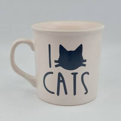 I LOVE CATS-İDA KUPA - TRANSPARAN - 1