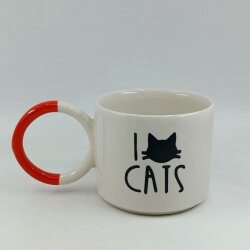 I LOVE CATS-O KUPA - TURUNCU SAP - 