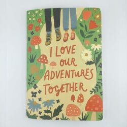 I LOVE OUR ADVENTURES TOGETHER-DOKULU DEFTER - TEKLİ - 