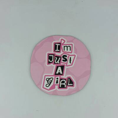 IM JUST A GİRL -3-AHŞAP BARDAK ALTLIĞI - TEKLİ - 1