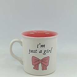 IM JUST A GİRL-İDA KUPA - TRANSPARAN SAP TRANSPARAN GÖVDE PEMBE İÇ - 