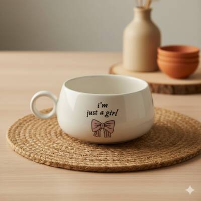 IM JUST A GİRL-LUNA KUPA - TRANSPARAN - 1