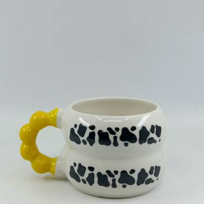 İNEK DESEN-HARMONİ KUPA - SARI SAP - 1