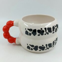 İNEK DESEN-HARMONİ KUPA - TURUNCUU SAP - 