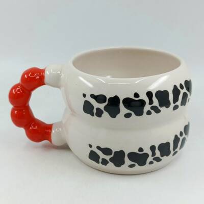 İNEK DESEN-HARMONİ KUPA - TURUNCUU SAP - 1