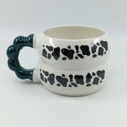 İNEK DESEN-HARMONİ KUPA - YEŞİL SAP - 