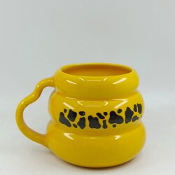 İNEK DESEN-KOVAN KUPA - SARI SAP SARI GÖVDE - 