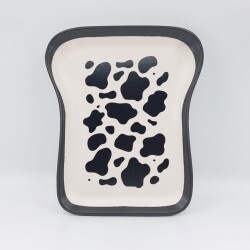 İNEK DESEN-NOVA TOST TABAĞI - TRANSPARAN GÖVDE - 