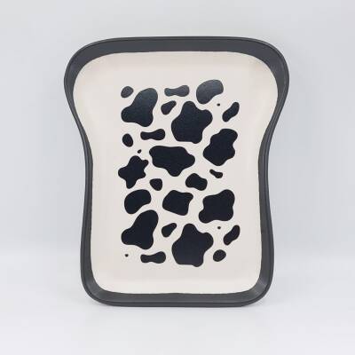 İNEK DESEN-NOVA TOST TABAĞI - TRANSPARAN GÖVDE - 1