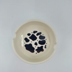 İNEK DESEN-YUVARLAK KÜÇÜK KÜLLÜK - TRANSPARAN - 