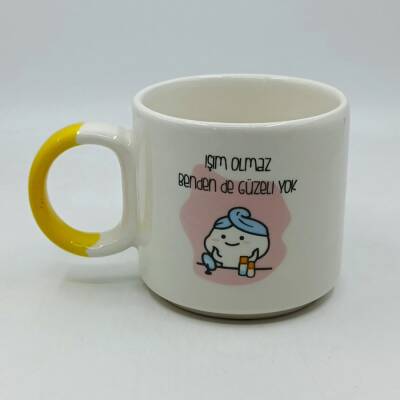 İŞİM OLMAZ BENDEN DE GÜZEL - D KUPA - SARI SAP - 1