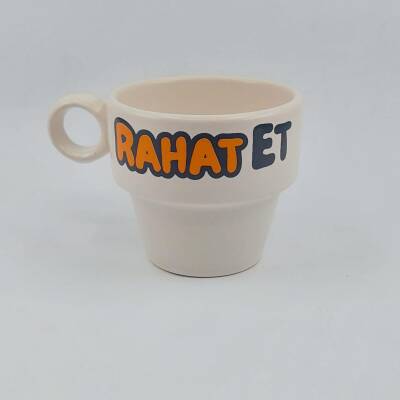 İTAAT ET & RAHAT ET-İKİLİ ESPRESSO BARDAĞI - TRANSPARAN - 2